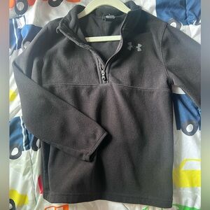 Under Armour Kids Zip-Up Black Sweater